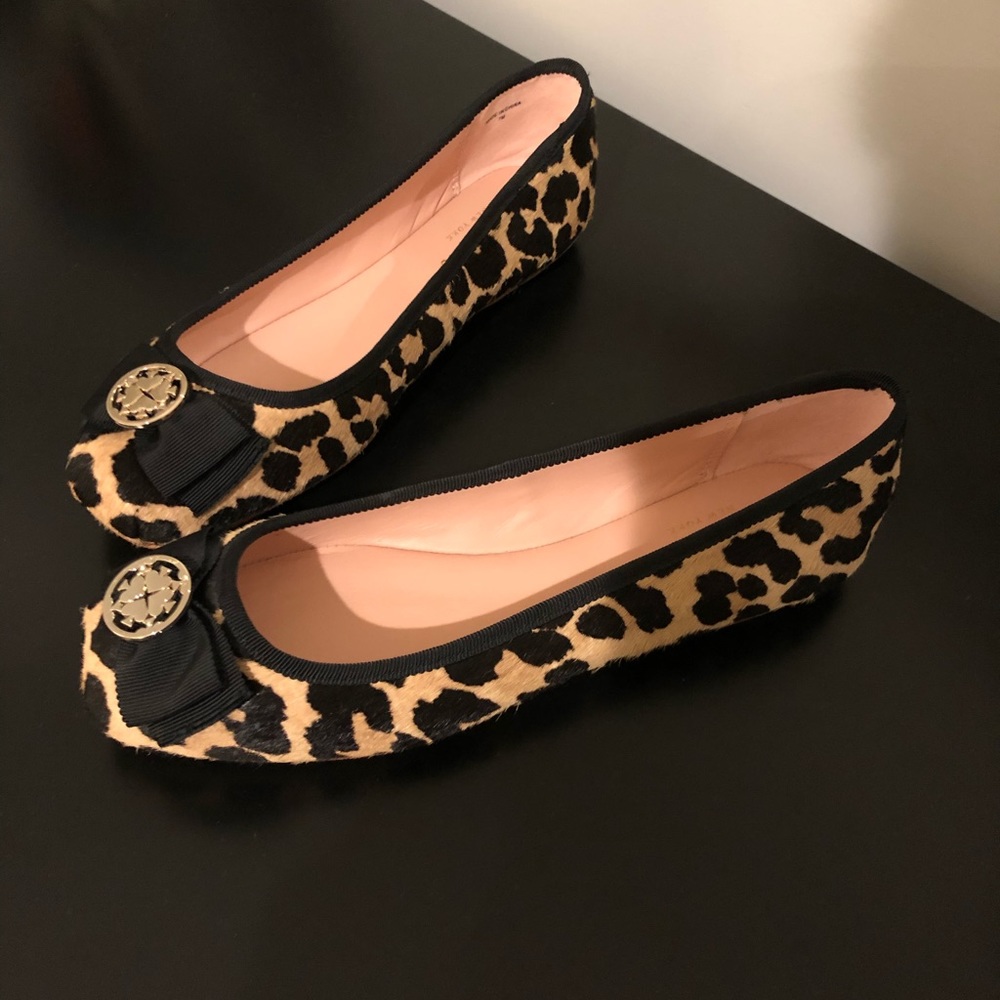 Kate Spade leopard flats size 7